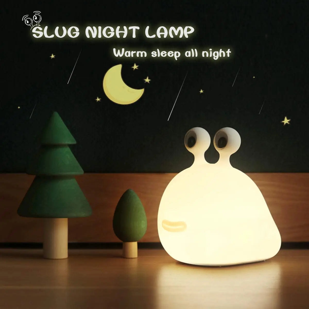 Smartik™ GlowSlug Night Lamp